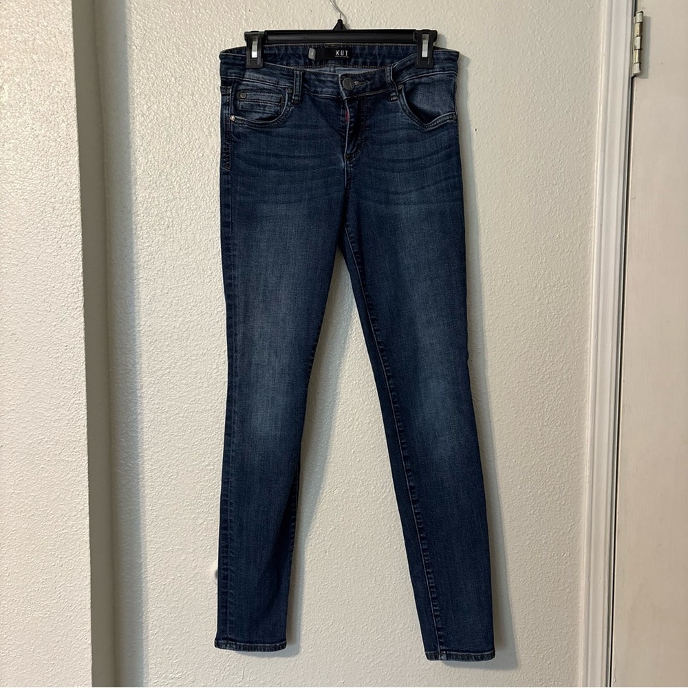 Kut from the Kloth Dark Blue Skinny Jeans